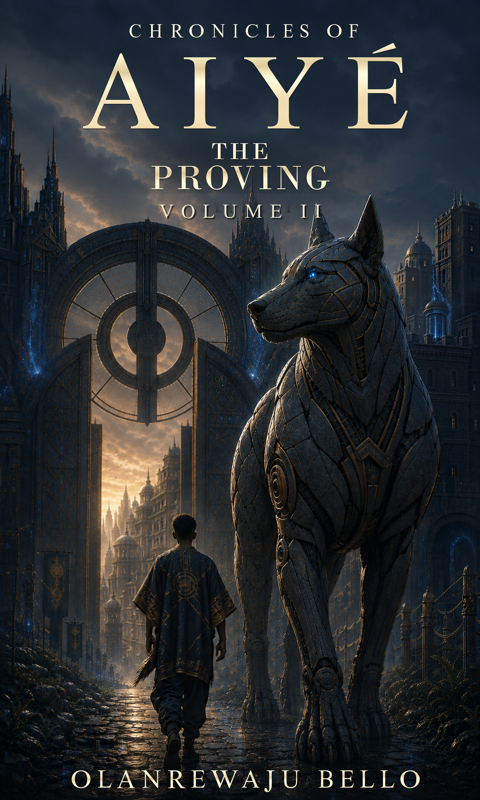 Chronicles of Aiyé — The Proving, Volume II. Official cover.